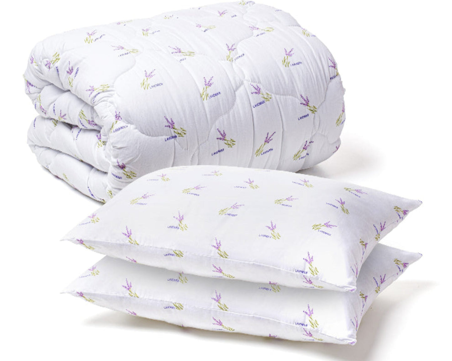 Pilota Lavender 200x220+2 Perne Matlasate Lavender 50x70