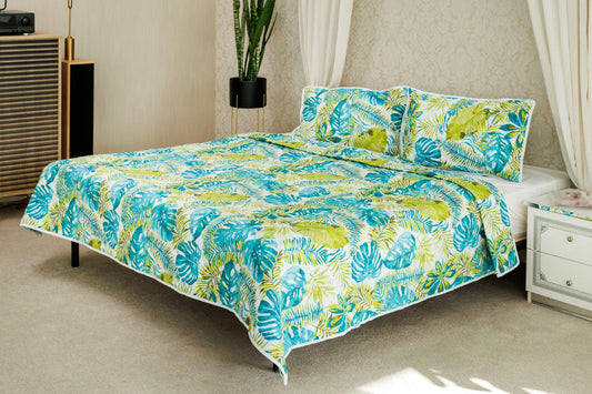 Cuvertura De Pat Imprimata 200x240+2 Fete Perna 50x70