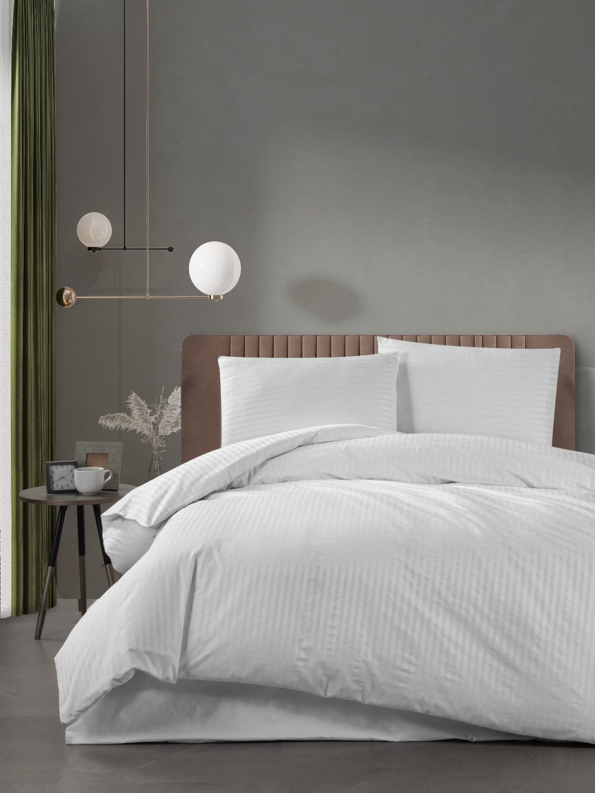 Set 2 Lenjerii Damasc Policotton 2 Pers