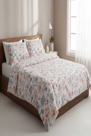 Lenjerie De Pat 2 Pers Karden Flower 4 Pcs