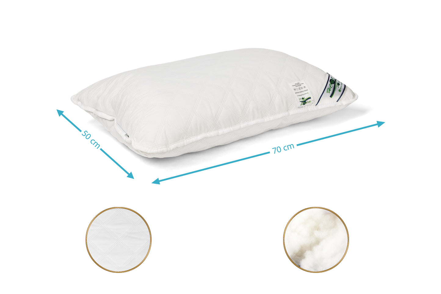 Set 2 Pilote Albe Vara 180x210 + 4 Perne Matlasate Micro 50x70