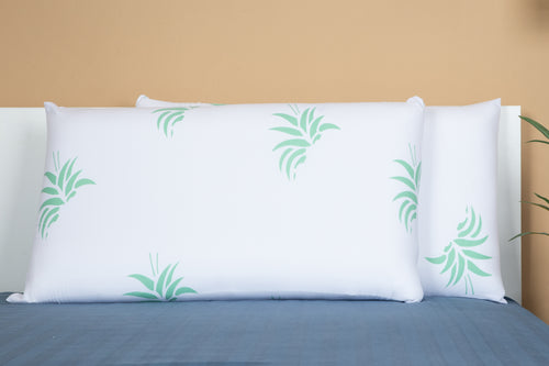 Set 2 Perne Memory Aloe Vera 40x70 Micro