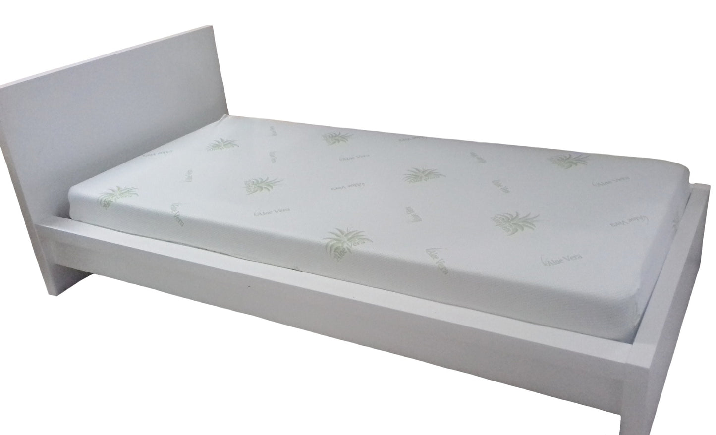 Husa aloe vera 100x200 +1 perna alba nematlasata