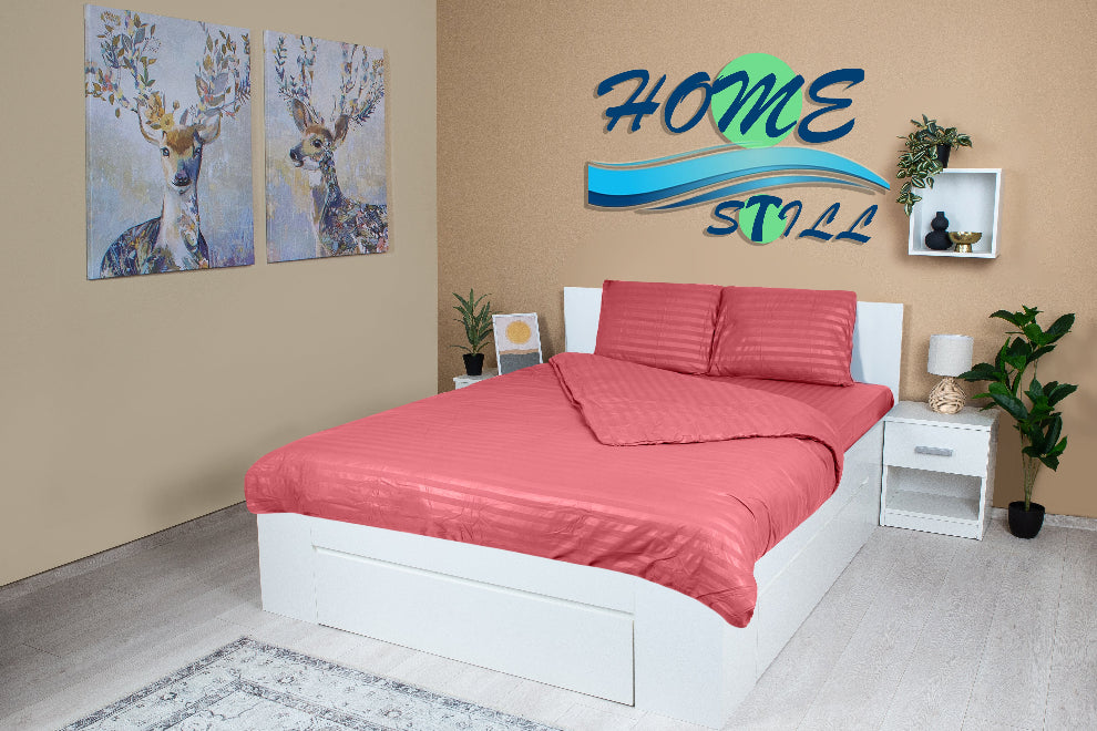 Lenjerie Damasc Microsatinat 2 Persoane