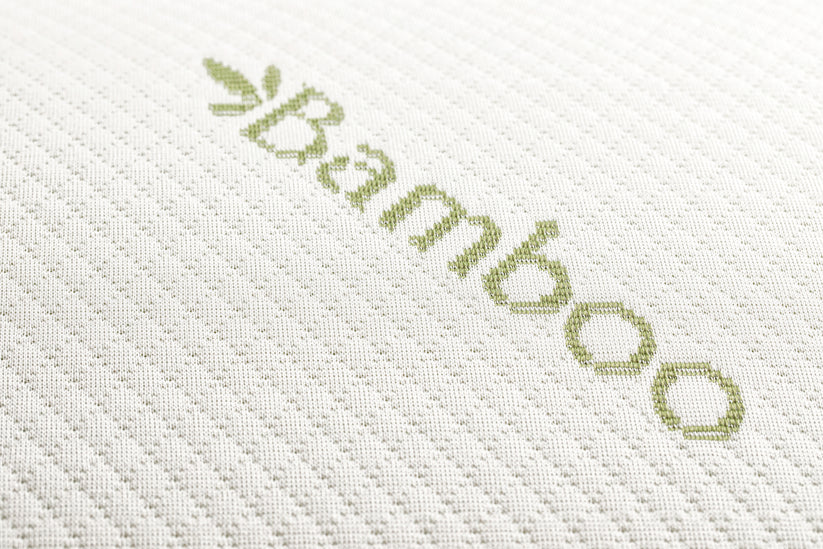 Perna Brius Memory Tricot Bamboo, Tricot 99% poliester, 1% fibre de bambus, Umplutura perna, Burete memory foam, 40x70, imagine produs