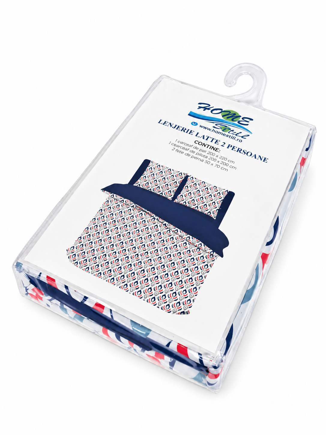 Lenjerie De Pat Latte 2 Pers, Microfibra, 220x240