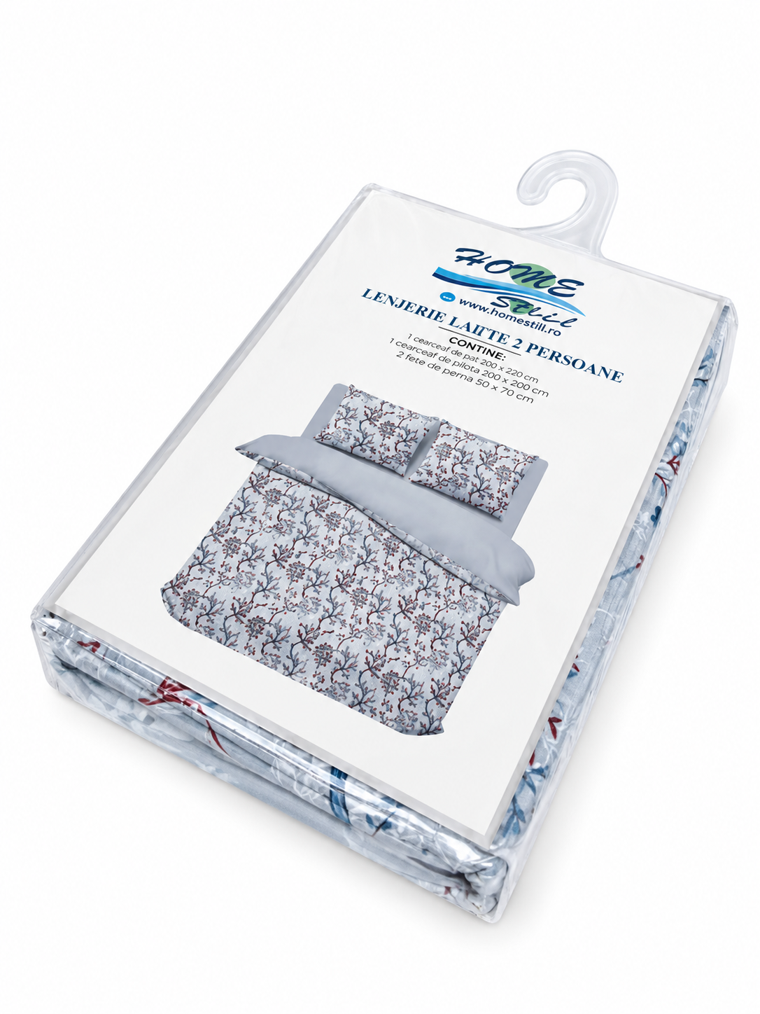 Lenjerie De Pat Latte 2 Pers, Microfibra, 220x240