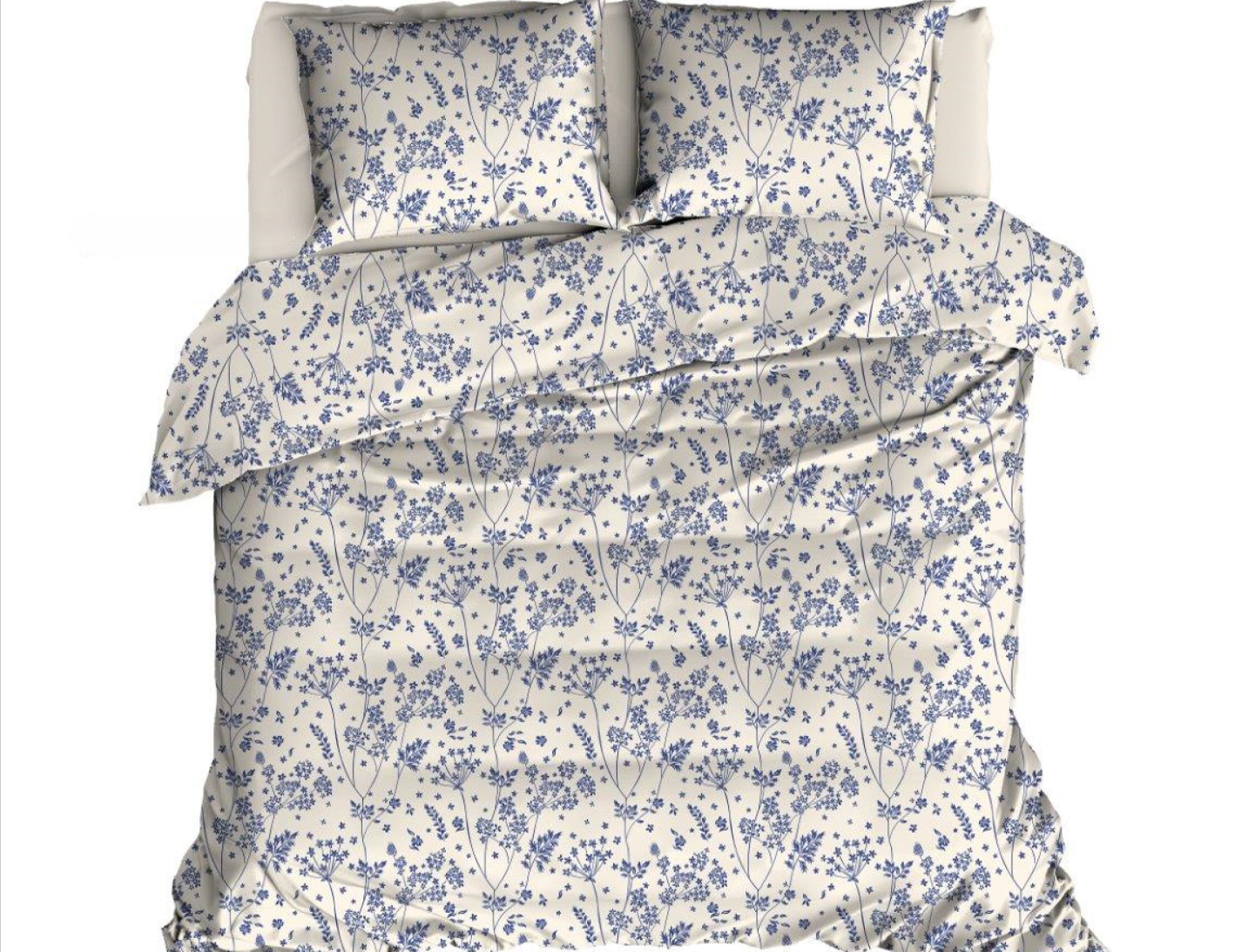 Lenjerie de Pat Ranforce 2 Pers 4 Pcs