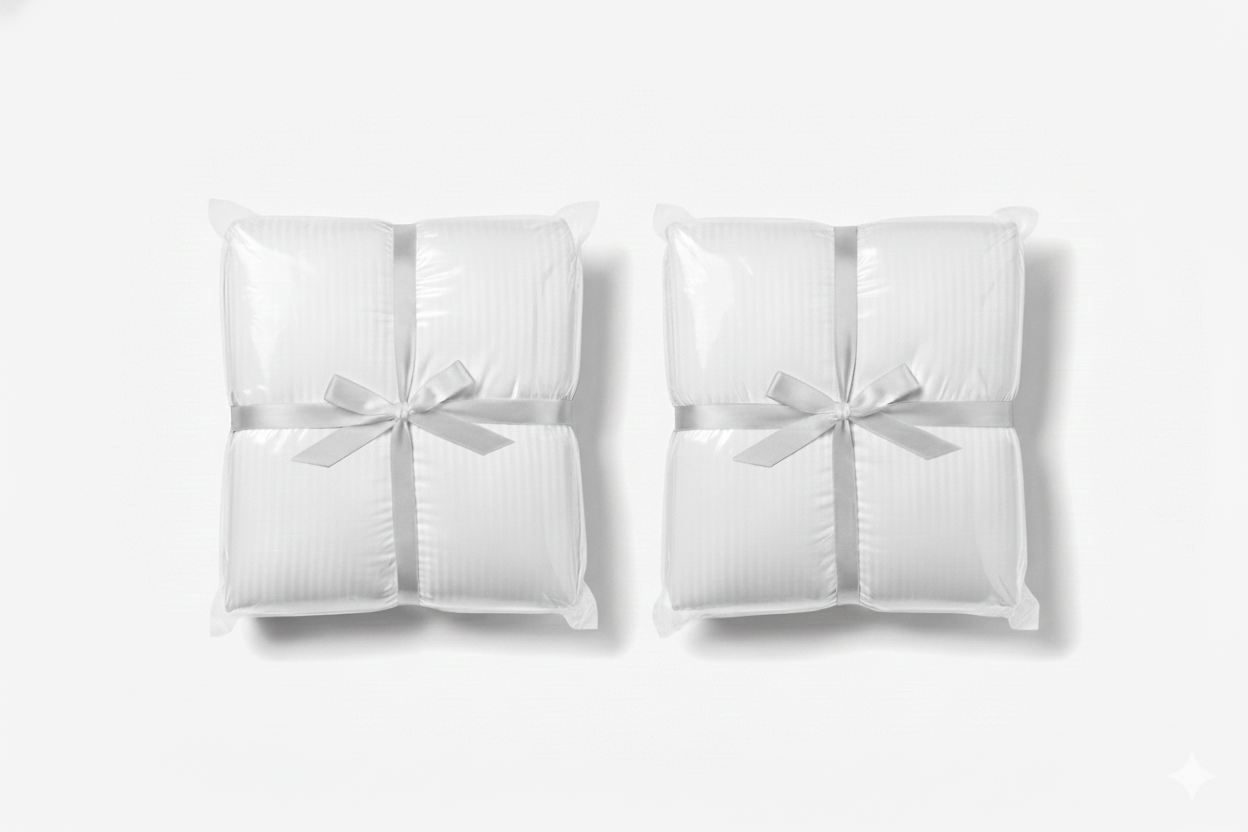 Set 2 Lenjerii Damasc Policotton 2 Pers