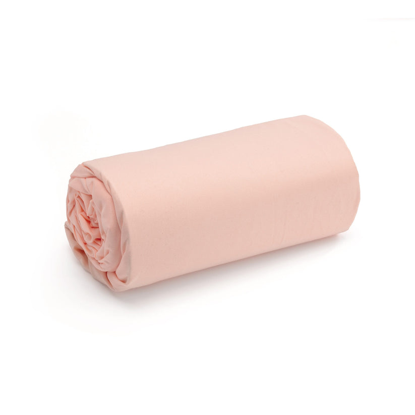 Cearceaf Brius cu elastic Microfibra 160x200+2 Fete Perna 50x70, Fata Perna 50x70 cm, Roz, detaliu produs