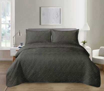 Cuvertura de Pat Velvet 220/240 + 2 Fete de Perna