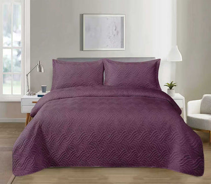 Cuvertura de Pat Velvet 220/240 + 2 Fete de Perna