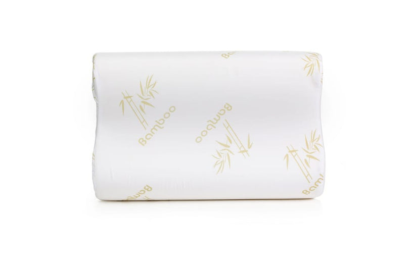 Perna Brius Ergonomica, Microfibra super soft, Umplutura perna, Burete memory foam, Burete Memory Bamboo, 40x60, detaliu produs