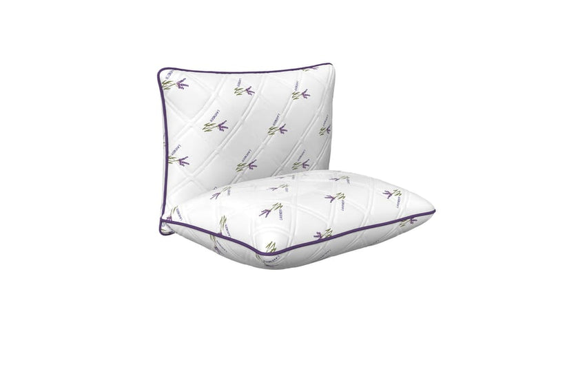 Perna Brius Matlasata Lavender, Soft Touch, 50x70, Nivel de fermitate mediu, 50x70, detaliu produs