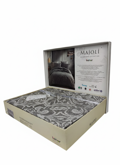 Lenjerie de Pat 2 Pers. Majoli 4 Pcs