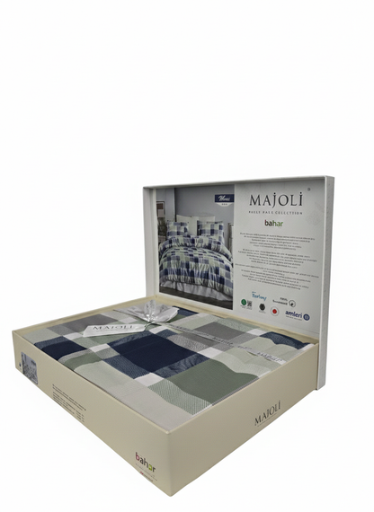 Lenjerie de Pat 2 Pers. Majoli 4 Pcs