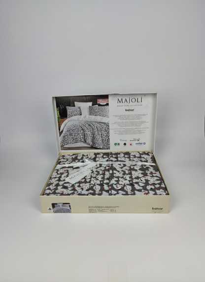 Lenjerie de Pat 2 Pers. Majoli 4 Pcs